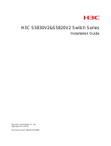 H3C S5820V2 series Installation guide
