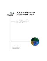 3com VCX V7000 Installation and Maintenance Manual