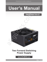 ZALMAN ZM600-GT User manual