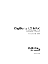Matrox DigiSuite LX MAX User & Installation Manual