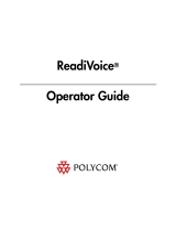 Polycom ReadiVoice User manual