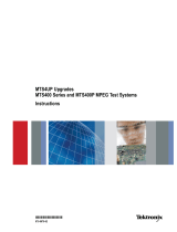 Tektronix MTS400 Series Instructions Manual