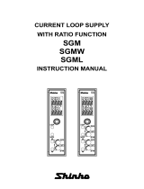 Shinko SGMW User manual