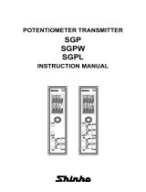Shinko SGPW User manual