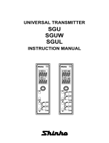 Shinko SGU User manual