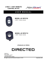 Directed AstroStart AF-RFK712 User manual