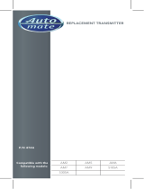 Automate 474A Owner's manual