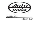 Automate AM7 Owner's manual