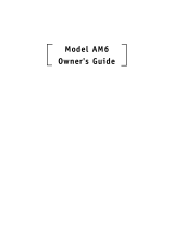 Automate AM6 Owner's manual