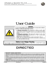 Autostart AS-2805DTW Owner's manual