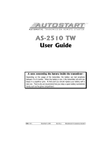 AutostartRemote Starter AS-2510 TW
