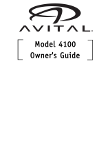 Avital 4100 Owner's manual