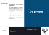 Directed Clifford 3806X Owner's manual