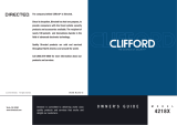 Clifford Matrix 4218X Owner's manual