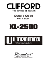 Clifford Ultramax XL2500 Owner's manual