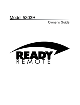ReadyRemote 5303R Owner's manual