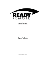 ReadyRemote 4103R Owner's manual