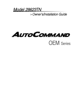 Designtech AutoCommand 41026 Owner's manual