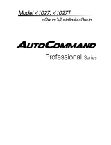 Designtech AutoCommand 28624TN Owner's manual