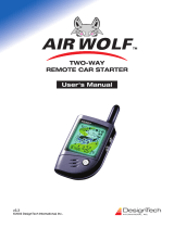 Designtech Airwolf Owner's manual