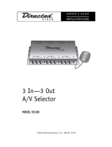 Directed Electronics VS100 Owner's manual