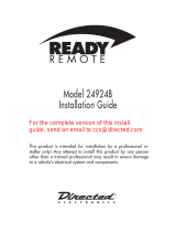 ReadyRemote 24924B Owner's manual