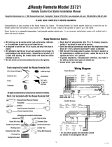 ReadyRemote 23721 Owner's manual