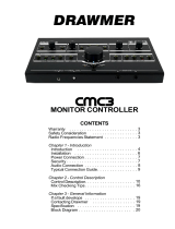 Drawmer CMC3 User manual