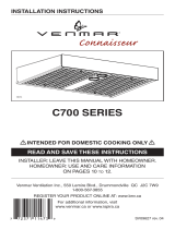 Venmar Glass Ispira C700 Front Grey - 36 in User guide