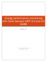 CARLO GAVAZZI UWP30RSEXXX User manual