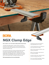 bora NGX Pro Saw Plate and Non-Chip Strip User guide