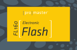 Promaster FL160 Electronic Flash For Pentax Owner's manual