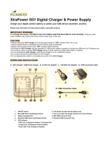 Promaster XtraPower GO 1 Charger Owner's manual