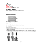 PromasterXtraPower Universal Lithium Ion Battery Tester