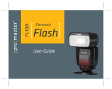 Promaster FL190 High Power TTL Flash for Canon Owner's manual