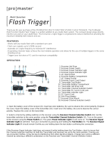 Promaster Multi-function Flash Trigger Owner's manual