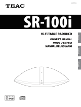 TEAC SR-100I Owner's manual