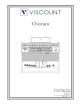 Viscount Chorum 20 Owner's manual