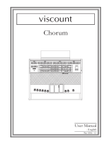 Viscount Chorum 60, Chorum 60 DLX Owner's manual