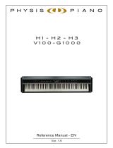Viscount Physis Piano G1000 Owner's manual