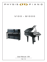 Viscount Physis Piano V100 Owner's manual