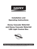 Davey PB300-25L Operating instructions