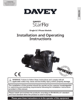 Davey DSF300CE Operating instructions