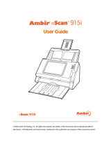 Ambir nScan 915i scanner User manual