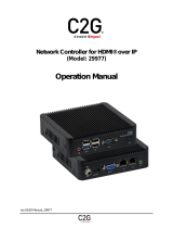 Legrand 29977 Network Controller Owner's manual