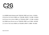 C2G C2G41003 Owner's manual