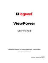 Legrand View Power Owner's manual