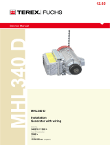 Terex FUCHS MHL340 D User manual