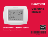 Honeywell VISIONPRO TH8000 Owner's manual