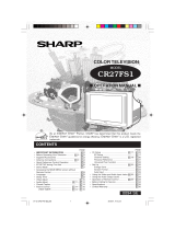 Sharp CR27FS1 Owner's manual